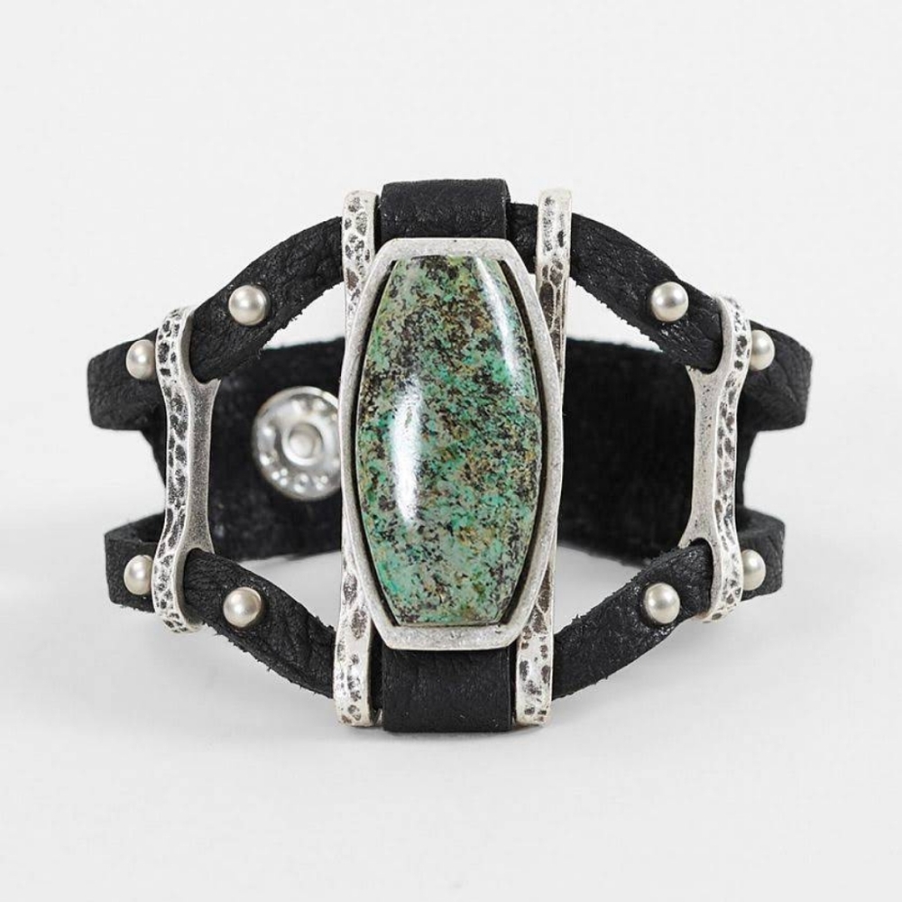 Leatherock bracelet